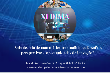 XI Diálogos da Matemática com a Pedagogia