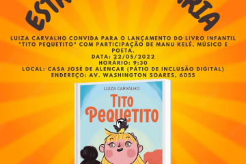 Lançamento do livro infantil “Tito Pequetito”