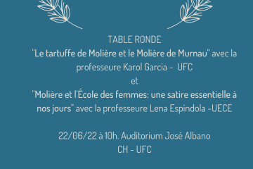 2022: Année Molière – Conferência inaugural