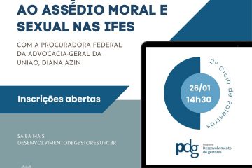 Abertura do 2º Ciclo de Palestras do Programa de Desenvolvimento de Gestores