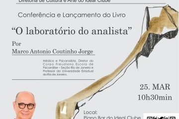 Conferência e lançamento do livro “O laboratório do analista”