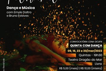 Espetáculo “Folharal”, no Teatro Dragão do Mar