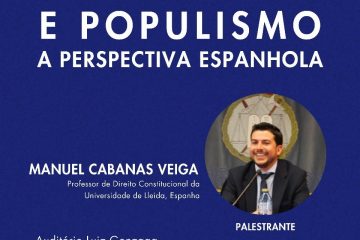 Palestra “Crise da democracia e populismo. A perspectiva espanhola”