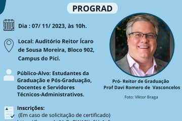 Ciclo de conversa com os Pró-Reitores
