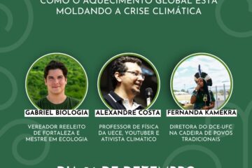 Palestra “A próxima pandemia: como o aquecimento global está moldando a crise climática”