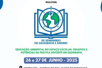 VII Seminário de Geografia e Ensino discute educação ambiental e práticas docentes na UFC