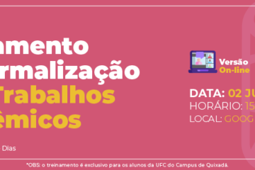 Biblioteca do Campus de Quixadá da UFC promove treinamento de normalização de trabalhos acadêmicos