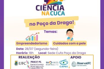 Ciência na Cuca: projeto da UFC promove ação para mulheres no Poço da Draga