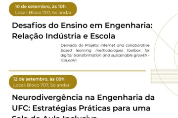 Docentes e pós-graduandos discutem inovação no ensino no 7º Fórum de Educação em Engenharia da UFC