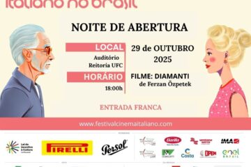 UFC sedia Festival de Cinema Italiano em Fortaleza; sessão de abertura exibe o filme Diamanti, de Ferzan Özpetek