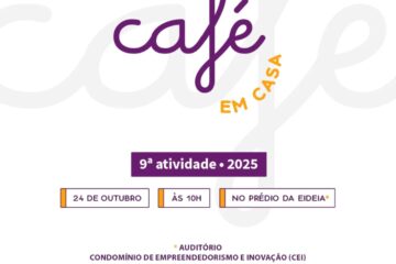 Eideia realiza 9ª Edição do Café em CASa com palestra do reitor da UFC, professor Custódio Almeida